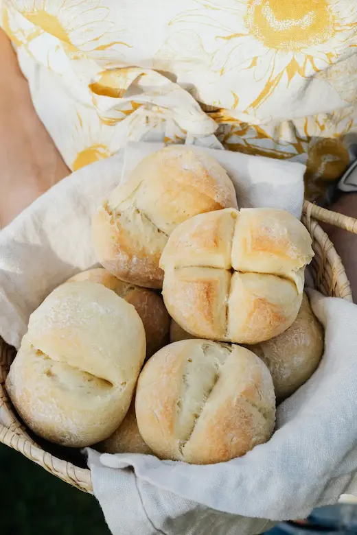 Scones in a vase